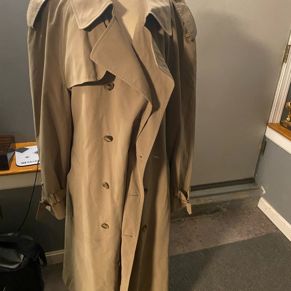 Brooks Brothers Tan Raincoat